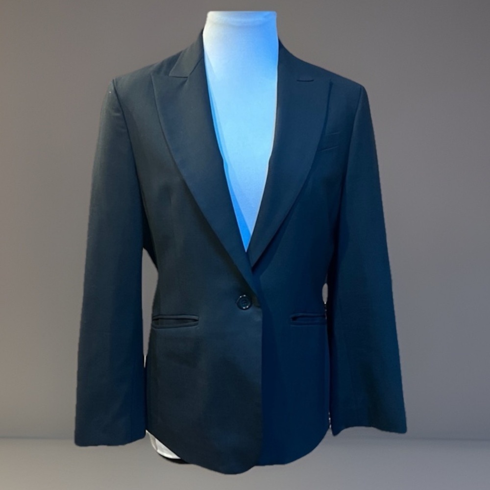 BCBG MaxAzria size medium, black, dressy blazer jacket
